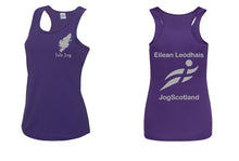 Load image into Gallery viewer, REFLECTIVE PRINT Isle of Lewis JogScotland Vest JC015 FEMALE FIT