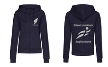 Load image into Gallery viewer, REFLECTIVE PRINT Isle of Lewis JogScotland Zippy Hoody JH050F FEMALE FIT