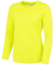 Load image into Gallery viewer, REFLECTIVE PRINT Isle of Lewis JogScotland long sleeve t-shirt JC012 FEMALE FIT