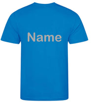 Load image into Gallery viewer, REFLECTIVE PRINT Airdrie Jogscotland T-shirt JC001 MALE FIT