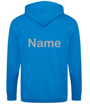 Load image into Gallery viewer, REFLECTIVE PRINT Airdrie JogScotland Zippy Hoody JH050 MALE FIT