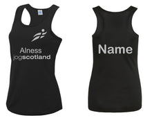 Load image into Gallery viewer, REFLECTIVE PRINT Alness JogScotland Vest JC015 FEMALE FIT