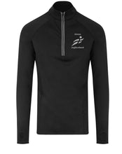 Load image into Gallery viewer, REFLECTIVE PRINT Alness JogScotland 1/2 zip Cool Flex top JC030 MALE FIT