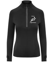 Load image into Gallery viewer, Alness JogScotland 1/2 zip Cool Flex top JC035 FEMALE FIT