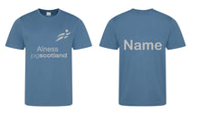 Load image into Gallery viewer, REFLECTIVE PRINT Alness Jogscotland T-shirt JC001 MALE FIT