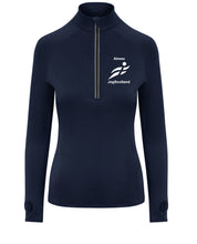 Load image into Gallery viewer, Alness JogScotland 1/2 zip Cool Flex top JC035 FEMALE FIT