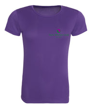 Load image into Gallery viewer, Tain Tennis Club Women's Purple T-shirt JC005M