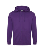 Load image into Gallery viewer, REFLECTIVE PRINT Alness JogScotland Zippy Hoody JH050 MALE FIT