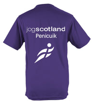 Load image into Gallery viewer, REFLECTIVE PRINT Penicuik Jogscotland T-shirt JC001 MALE FIT