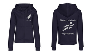 REFLECTIVE PRINT Isle of Lewis JogScotland Zippy Hoody JH050F FEMALE FIT