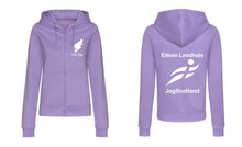 Load image into Gallery viewer, Isle of Lewis JogScotland Zippy Hoody JH050F FEMALE FIT