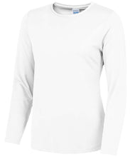 Load image into Gallery viewer, REFLECTIVE PRINT Isle of Lewis JogScotland long sleeve t-shirt JC012 FEMALE FIT