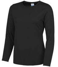 Load image into Gallery viewer, REFLECTIVE PRINT Isle of Lewis JogScotland long sleeve t-shirt JC012 FEMALE FIT