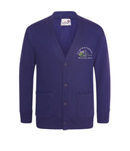Load image into Gallery viewer, Tain Primary School Cardigan Sweatshirt