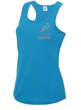 Load image into Gallery viewer, REFLECTIVE PRINT Airdrie JogScotland Vest JC015 FEMALE FIT