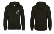 Load image into Gallery viewer, REFLECTIVE PRINT Alness JogScotland Zippy Hoody JH055 FEMALE FIT