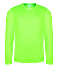 Load image into Gallery viewer, REFLECTIVE PRINT Alness JogScotland long sleeve t-shirt JC002 MALE FIT