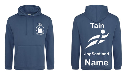 Tain JogScotland Men's Overhead Hoody JH001