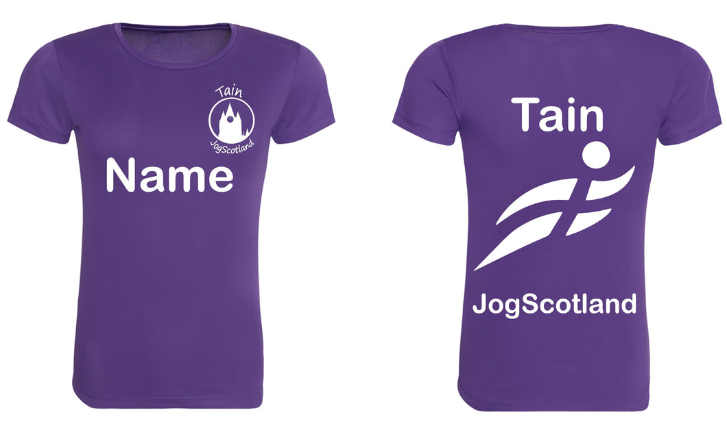 Tain JogScotland Round Neck T-shirt JC005