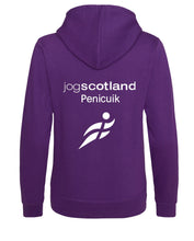 Load image into Gallery viewer, REFLECTIVE PRINT Penicuik JogScotland Over Head Hoody JH001F FEMALE FIT