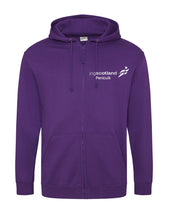 Load image into Gallery viewer, REFLECTIVE PRINT Penicuik JogScotland Zippy Hoody JH050 MALE FIT