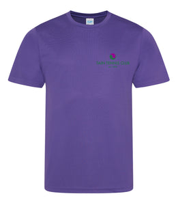 Tain Tennis Club Men's Purple T-shirt JC001M
