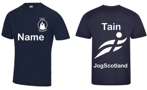 Tain JogScotland Men's T-shirt JC011